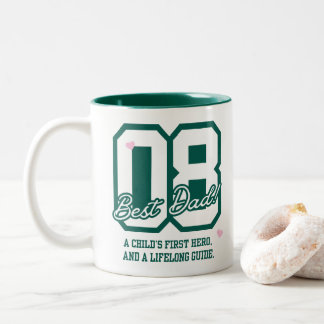 Inspirational Dad Quote Two-Tone Coffee Mug