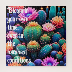Inspirational Desert Resilience Jigsaw Puzzle