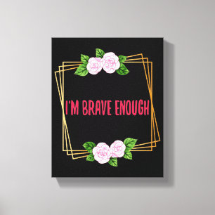 Inspirational design for life and success canvas print