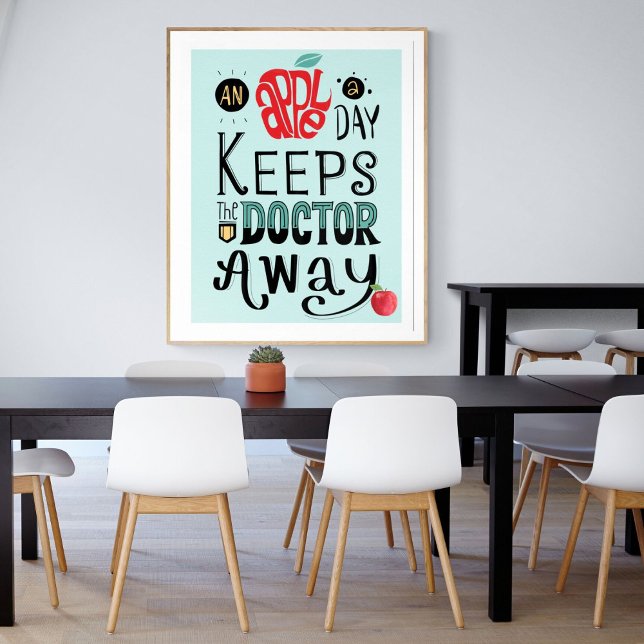 Inspirational doctors quote motivation health poster (Doctor)