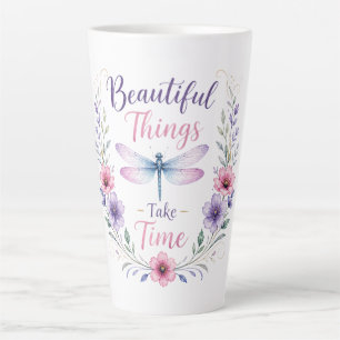 Inspirational Dragonfly/Beautiful Things Latte Mug