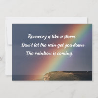 Inspirational Drug Addiction Recovery Rainbow