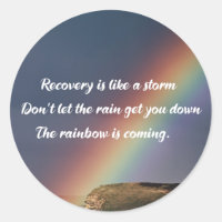 Inspirational Drug Addiction Recovery Rainbow