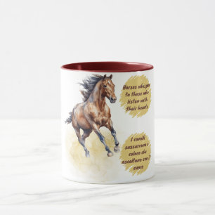 Inspirational Elegant Horse  Mug