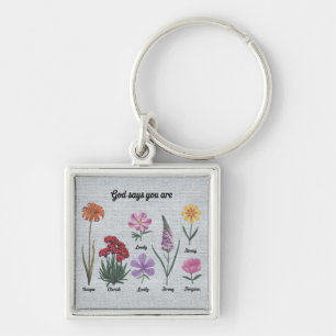 Inspirational Encouragement/Quotes Key Ring