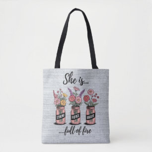 Inspirational Encouragement/Quotes Tote Bag