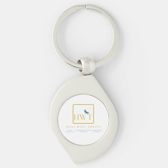 Inspirational Encouragement & Support  Key Ring (Front)
