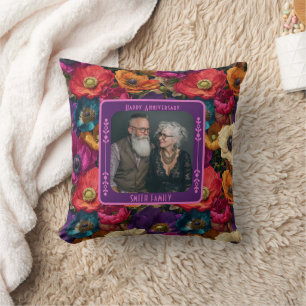 Inspirational Family Anniversary  Throw Pillow
