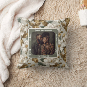Inspirational Family Golden Anniversary Cushion
