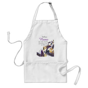 Inspirational Feather Esther Bible Verse Quote Standard Apron