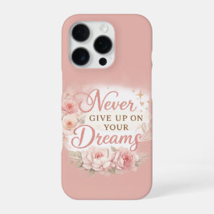 Inspirational Feminine Floral iPhone 16 Pro Case