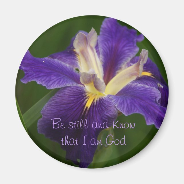 inspirational floral magnet (Front)