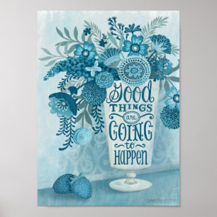 Inspirational Floral Poster
