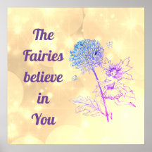 Inspirational Flower Fairy quote