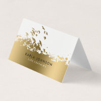 Inspirational Flying Gold Birds