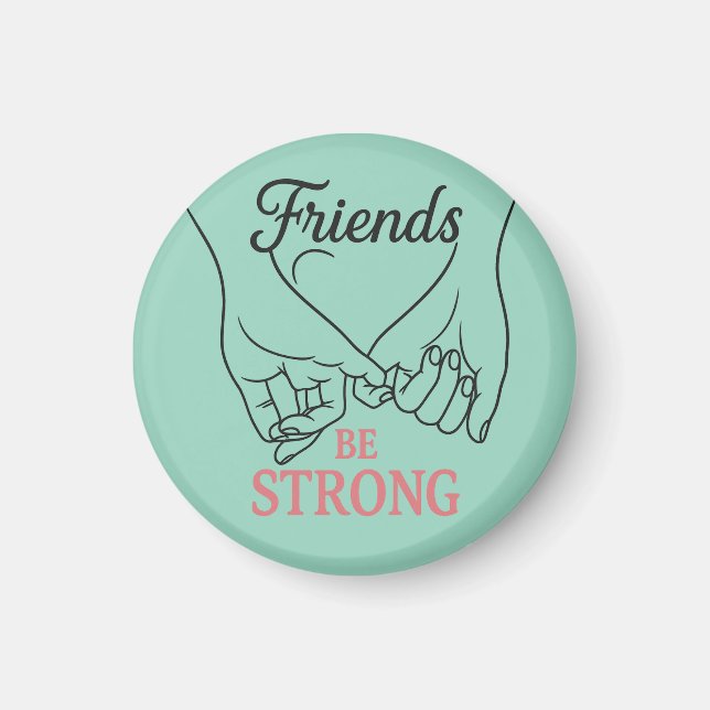  Inspirational Friendship Circle Magnet (Front)