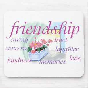 Inspirational Friendship Mousepad