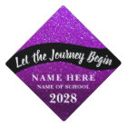 Inspirational Graduation Journey Glitter Sparkles 