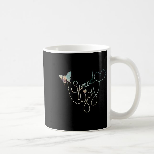 Inspirational Graphic Positivity &amp; Kindness Qu Coffee Mug (Right)