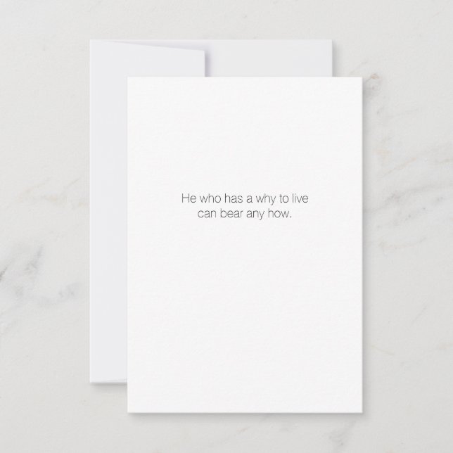 Inspirational Greeting Card (Front)
