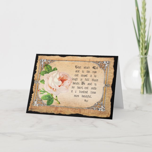 Inspirational Greeting Card (Front)