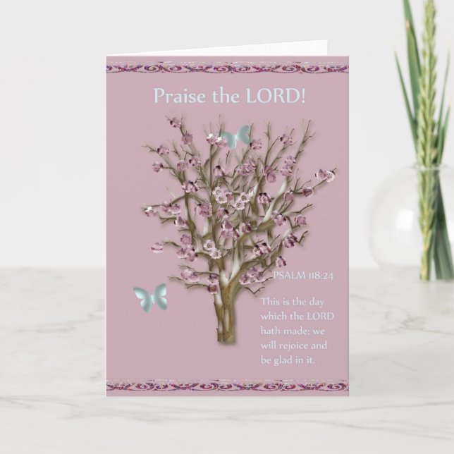 Inspirational greeting card (Front)