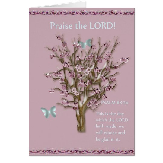Inspirational greeting card
