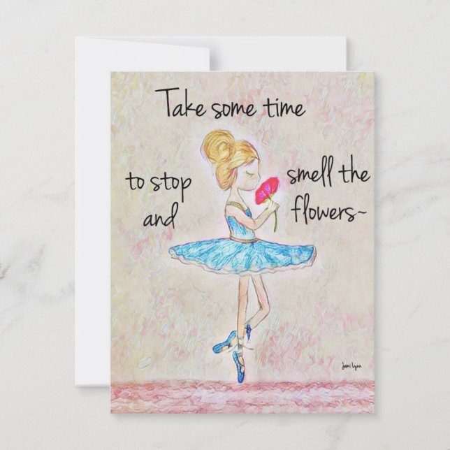 Inspirational Greeting Card Personalise it (Front)
