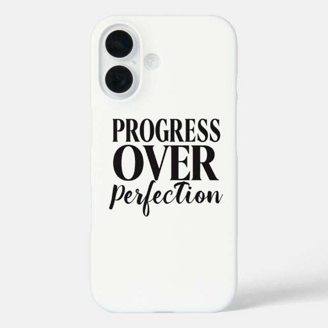 Inspirational Growth Mindset Typography Case-Mate iPhone Case (Back)