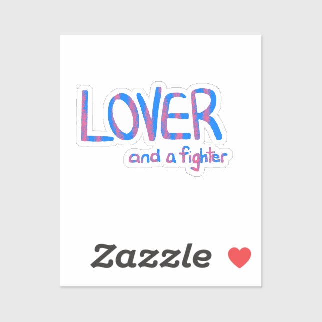Inspirational Hand Drawn Blue and Pink Quote (Sheet)