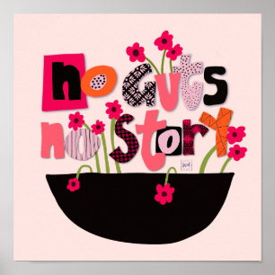 Inspirational Hand Lettered Quaote Poster