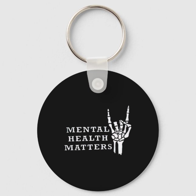 Inspirational Health Problems Motivational  Key Ring (Front)