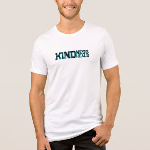 Inspirational Healthcare Kindness Heals Tri-Blend Shirt