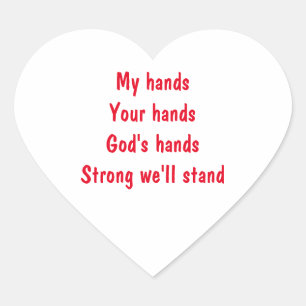 Inspirational Heart Sticker