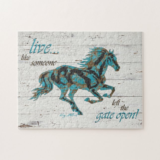 Inspirational Horse Jigsaw Puzzle (Horizontal)