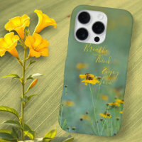 Inspirational Isolated Yellow Wildflowers Custom