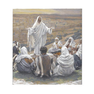 Inspirational Jesus Bible Faith Hope Love Notepad