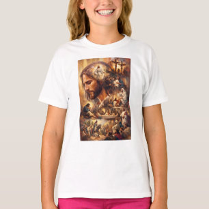 Inspirational Jesus Christ Keychain – Sacred Relig T-Shirt