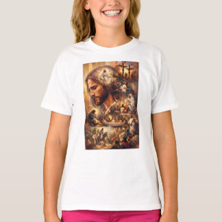 Inspirational Jesus Christ Keychain – Sacred Relig T-Shirt
