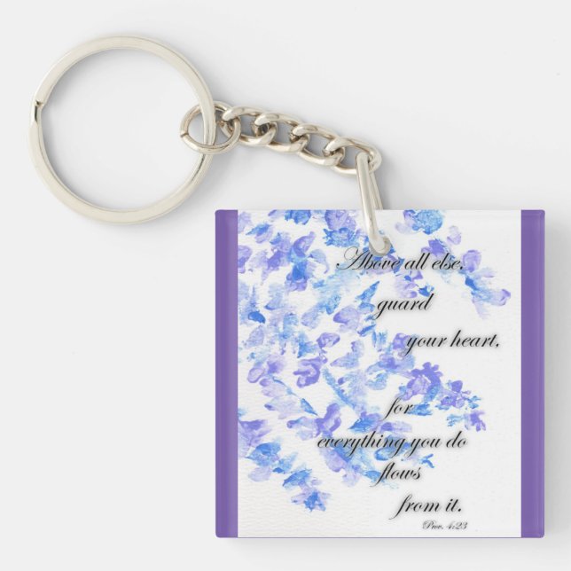 Inspirational  Key Chain (Front)
