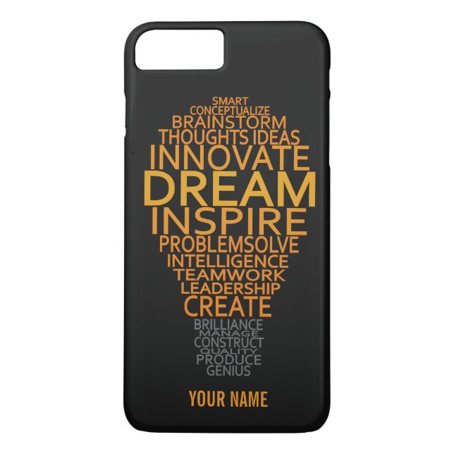 Inspirational Light Bulb custom phone cases (Back)