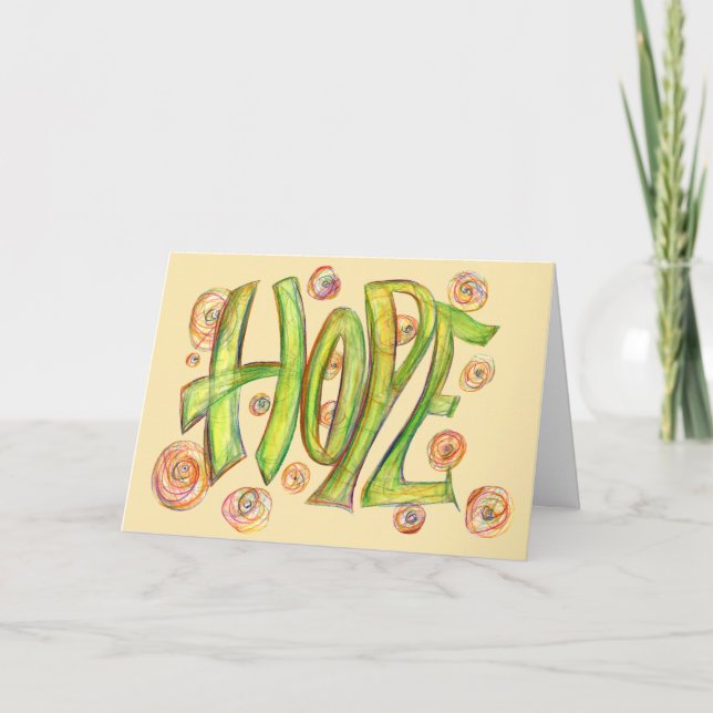 Inspirational Love hope Card (Front)