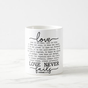 Inspirational Love Is Kind Coffee Mug