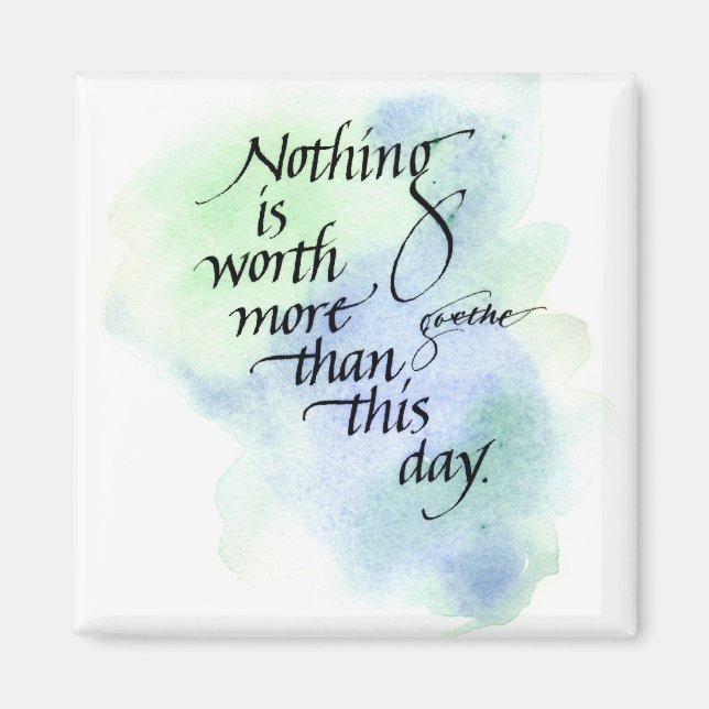 Inspirational magnet (Front)