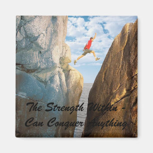 Inspirational Magnet - Strength - Customised