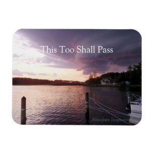 Inspirational Magnet This Too Shall Pass