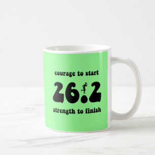Inspirational marathon coffee mug