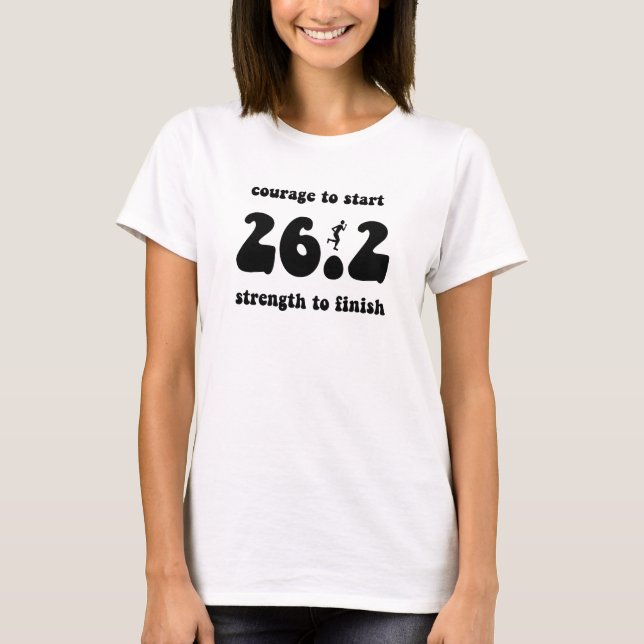 Inspirational marathon T-Shirt (Front)