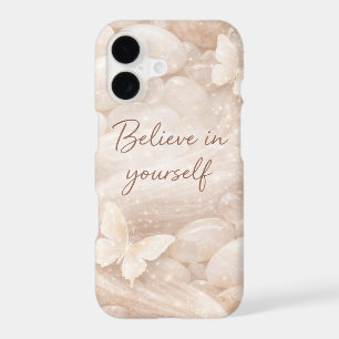 Inspirational Marble & Gold Butterfly Quote - Beli