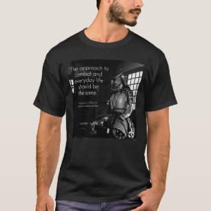 Inspirational Martial Arts Words - Combat and Life T-Shirt